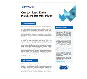 Customized Data Masking for ARI Fleet