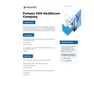 Fortune 500 Healthcare Company