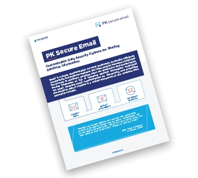 solution Overview - PK Secure Email