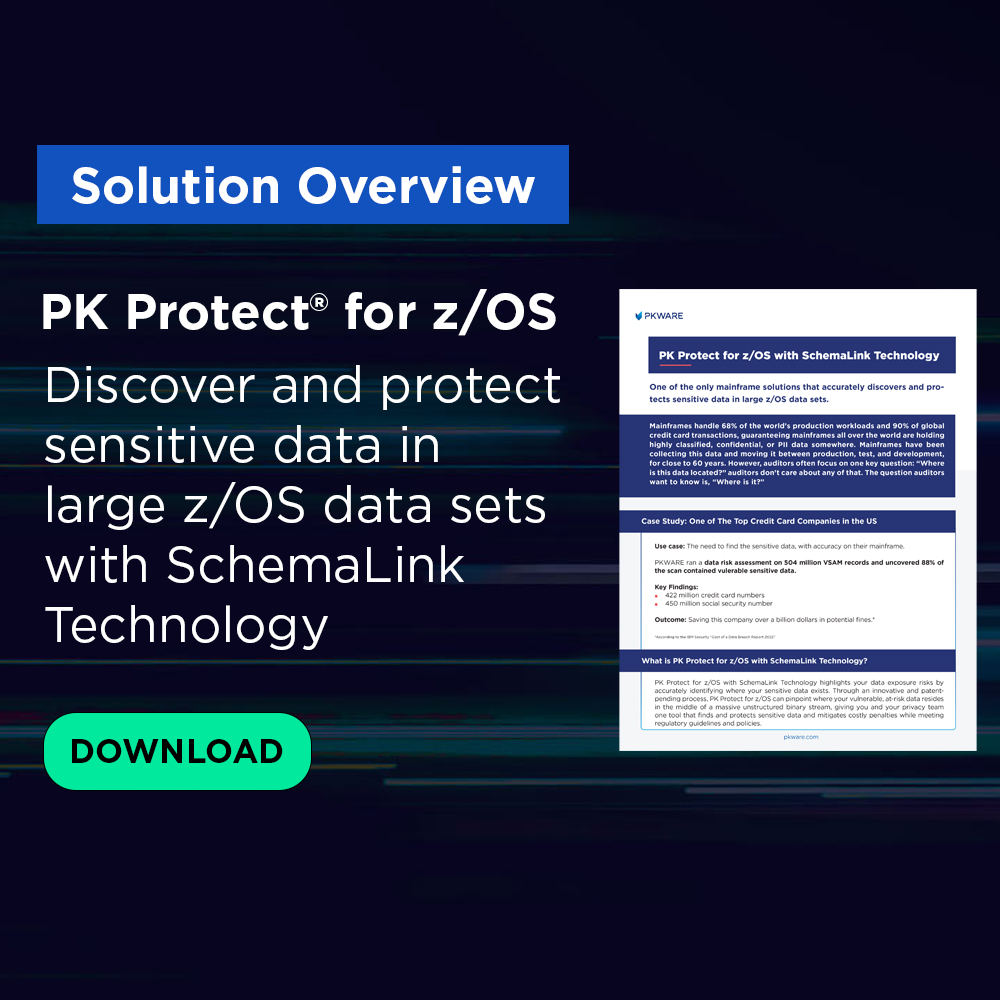 Solution Overview - PK Protect® for z/OS