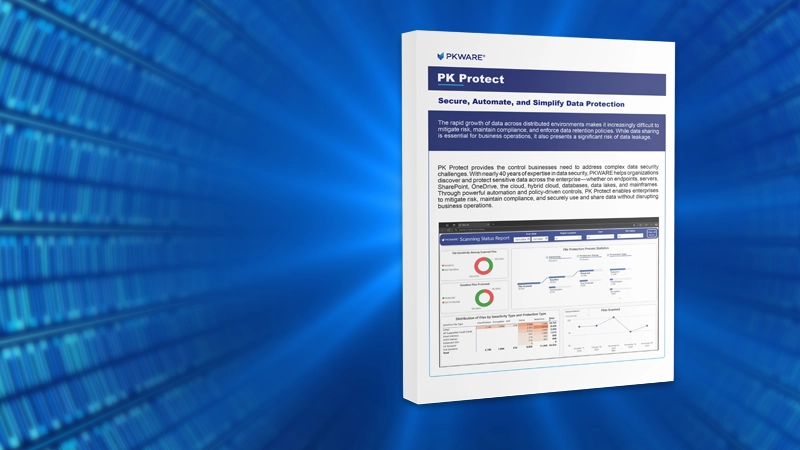 PK Protect Data Protection Platform